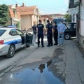 Сударили се џип и полицијски комби