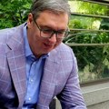 Vučić iz Londona prati utakmicu protiv SAD: "Napred Srbija" FOTO