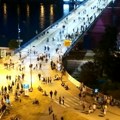Блокиран Варадински мост у Новом Саду