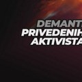 Demanti privedenih aktivista Zrenjanina: „Natpis ‘Studenti pobeđuju’ ispisan preko ranijih uvredljivih parola“