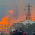 Gasovod u plamenu: Ogroman požar u Dagestanu, evakuisano više od 100 ljudi (video)