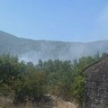 Федерална управа цивилне заштите: Пожар на планини Пљешевици код Бихаћа и даље активан