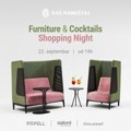 Prvi Furniture & Cocktails Shopping Night u salonu Našeg nameštaja