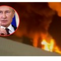 Velika eksplozija kod Putinove palate! Žestoki udar ukrajinskih dronova, ogroman plamen se širi neverovatnom brzinom (video)