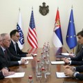Brnabić se sastala sa šefom misije OEBS Bratuom i američkim ambasadorom Hilom