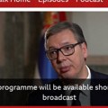 Vučić za BBC World o putu Srbije: "Da li Srbija ide ka Zapadu, Rusiji ili Kini?" FOTO