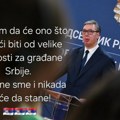 Vanredno obraćanje Aleksandra Vučića: Predsednik Srbije govorio o važnim temama FOTO