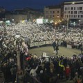 „Ako vam fali kičma, stavićemo mi svoju“: Počeo studentski protest i blokada u Kragujevcu (FOTO)