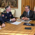 Vučić sa Gašićem i Mojsilovićem: "Građani će u subotu videti snažnu srpsku armiju"
