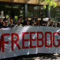 Skupovi podrške za privedenog studenta Bogdana Jovičića u više gradova u Srbiji