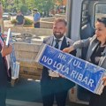 Prištinske vlasti menjaju table sa imenima ulica u severnom delu Kosovske Mitrovice (video)