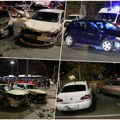 Težak udes u centru Beograda kod skupštine: 3 automobila totalno uništena, za dlaku izbegnuta tragedija (foto)