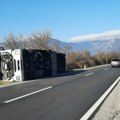 Snažna oluja prevrtala kamione u Sloveniji, jedan od njih iz Srbije