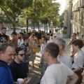 Protest ispred Vlade Srbije, blokiran saobraćaj