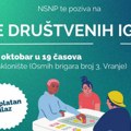 Veče društvenih igara 4. oktobra u Vranju