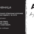Večeras otvaranje izložbe „ART 3“: Tri autora, tri umetnička izraza