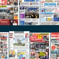 Naslovne strane današnjih novina: Prelistavanje štampe za utorak, 24. februar 2026. godine