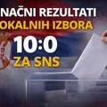Vučić: Konačni rezultati lokalnih izbora - 10:0 za SNS