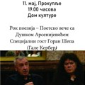 Rok poezija večeras u Domu kulture