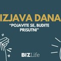 Izjava dana: „Pojavite se, budite prisutni“