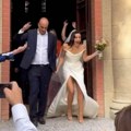 Udala se ćerka Jovana Memedovića! Isplivao snimak s privatnog venčanja - Maša u raskošnoj venčanici, a šlic do kuka!