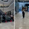 Evakuisan tržni centar Promenada u Novom Sadu
