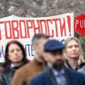 Beograd: U toku studentski protest ispred Fakulteta za medije i komunikacije