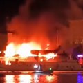 VIDEO Budva: Vlasnik bio na jahti u trenutku izbijanja požara