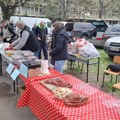 Poljoprivredni blokadni bazar u novosadskom kampusu: Biciklisti se okupljaju kod Futoške pijace