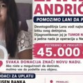 Devetogodišnjoj Lani Andrić iz Kragujevca potrebna pomoć za lečenje i operaciju u Nemačkoj