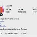 Mašinin Instagram nalog i nalog fotografa Gavrila Andrića pod napadom botova