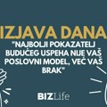 Izjava dana: „Najbolji pokazatelj budućeg uspeha nije vaš poslovni model, već vaš brak“