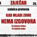 Protest ZAjedno“ u nedelju: Biće pročitani studentski zahtevi, obratiće se profesori, nastupiće hor „Lavirint“, a…