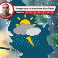 Obilne padavine u ponedeljak očekuju ove delove Srbije! Biće pljuskova sa grmljavinom, duvaće i olujna košava