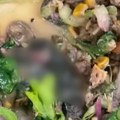 Horor u restoranu Stavila zalogaj salate u usta, kada je videla oči i rep u tanjiru, zaledila joj se krv u žilama! (video)