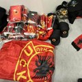 Albanac spremao haos na utakmici sa Srbijom: Policija otkrila više od 400 rekvizita sa učk natpisom (Foto)