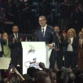 Vučić u Areni: Hvala vam što ste sačuvali Srbiju, to nikada nećemo zaboraviti