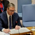 Vučić na sednici Saveta bezbednosti UN o situaciji na KiM: Privremene institucije stvorile nepodnošljive uslove za Srbe