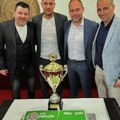 Stonoteniseri Partizana proslavili titulu (VIDEO)