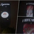 Mi nismo genocidan narod! Pamtimo! Moćna poruka sa Kule Beograd obilazi svet (foto)