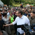 Vučić u Žagubici: U zemlju ušli rekordni izvori novca kojima neki imaju nameru da me ruše (foto, video)