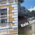 (Video) Ljudi bežeći od plamena iskakali kroz prozore! Stravičan napad ruskih dronova na kijevsku akademiju nauka Ima i…