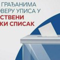 Zaključen Jedinstveni birački spisak za parlamentarne izbore