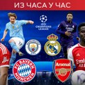 Četvrtfinale Lige šampiona - novi spektakl Sitija i Reala i još jedan uzbudljiv duel Bajerna i Arsenala