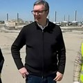 Vučić i Mali obišli radove na EKSPO 2027, Vučić: Radovi napreduju ogromnom brzinom