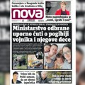 „Nova“ piše: Zašto Ministarstvo odbrane ćuti o detaljima saobraćajne nesreće u kojoj su poginuli vojnik, njegovo troje…