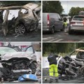Jezive fotografije automobila u kom je izgorela Srpkinja: Između Slovenije i Italije stradala u zapaljenom vozilu (Foto)
