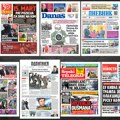 Naslovne strane sutrašnjih novina: Prelistavanje štampe za subotu, 14. mart 2026. godine