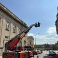 Kragujevački vatrogasci vežbali spasavanje sa visine