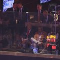 Tramp izviždan na NBA finalu u Njujorku, navijači satima čekali zbog bezbednosnih mera